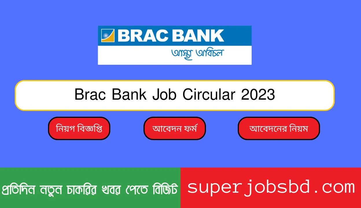 Brac Bank Job Circular 2023