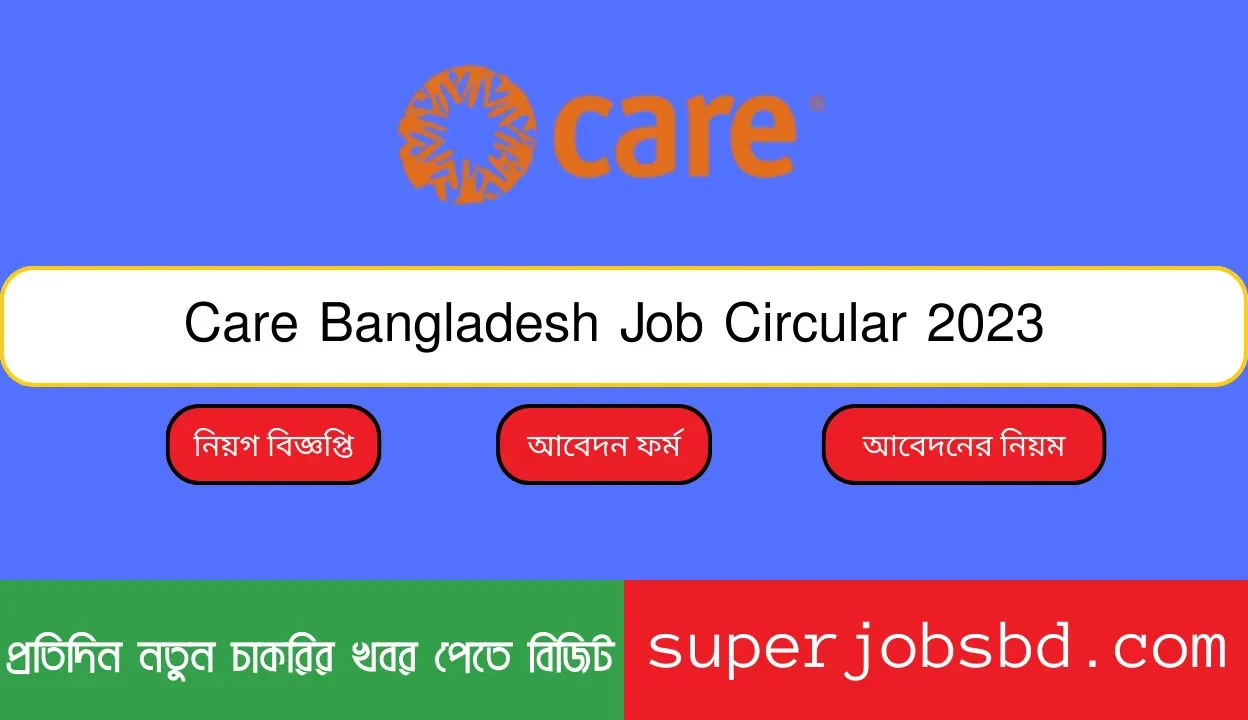 Care Bangladesh Job Circular 2023